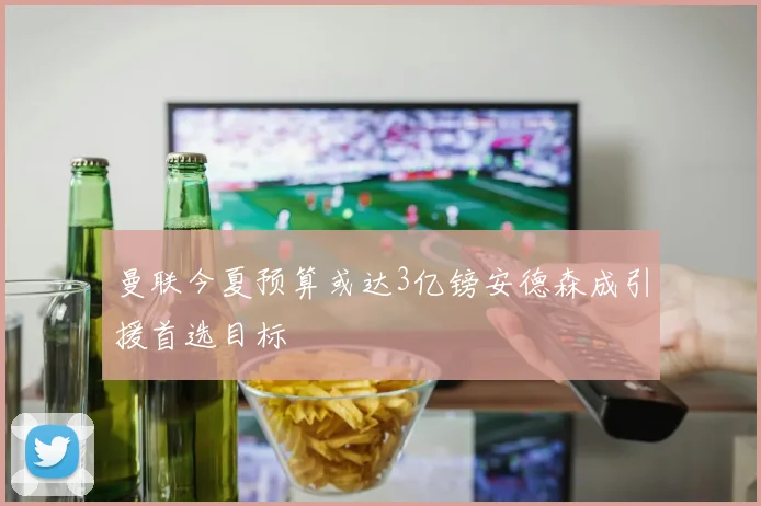 曼联今夏预算或达3亿镑安德森成引援首选目标